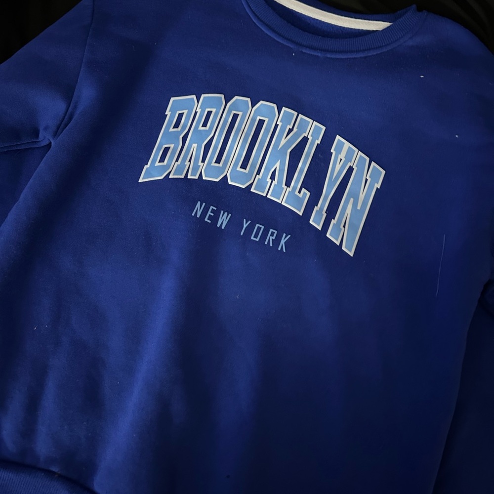 Blue Brooklyn New York Sweatshirt